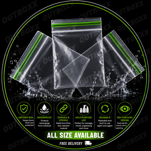 Grip seal bags clear use - grip,