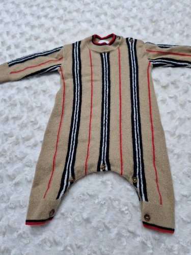 Burberry baby grow romper - grow,