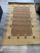 Next Home Rug in Beige and Brown colour. Size 100 x 150 cm