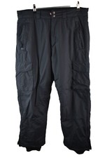 AIRWALK Black Ski Trousers size L Mens Casual Outdoors Outerwear Salopettes
