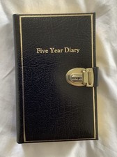 Dataday Five Year Diary. Black