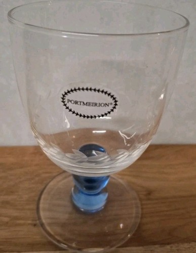 Single portmeirion clear wine - single,