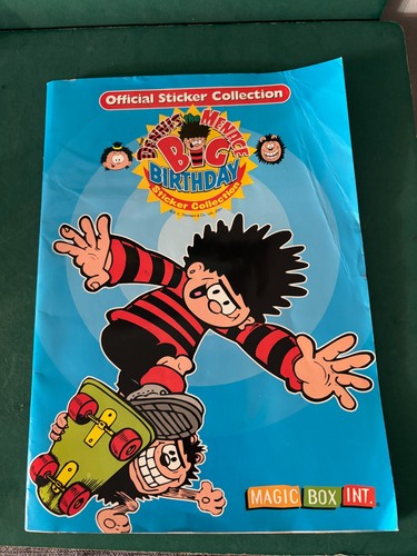 Beano sticker collection - beano,