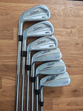 Titleist 718 MB CB Combo Iron Set 4-9 Club Irons S300 Stiff Flex