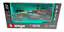 Bburago Mercedes F1 W15 Formula 1 Season 2024 Lewis Hamilton #44 Car Scale 1:43
