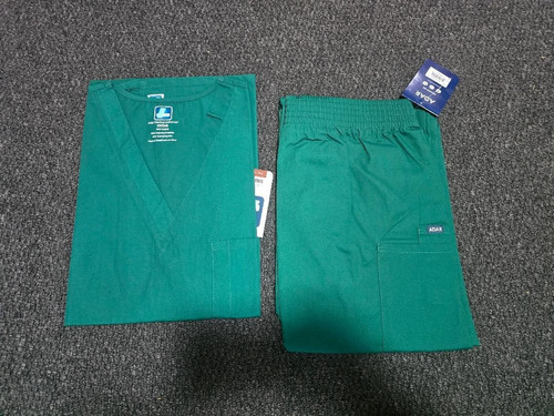 Hunters green scrubs - green, set