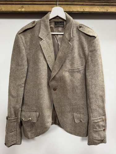 Kilt jacket harris tweed - jacket,