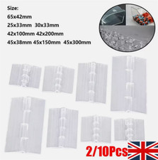 10pcs transparent plastic - transparent,