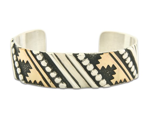 Navajo bracelet gold 925 - navajo, &