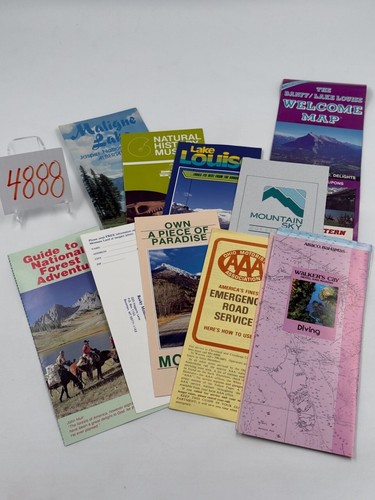 Vintage travel brochures - vintage,