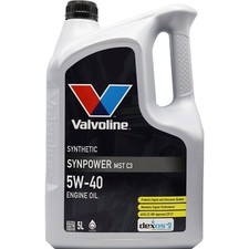 Valvoline SynPower MST C3 5W-40 5w40 Fully Synthetic Engine Oil 5 Litres 5L