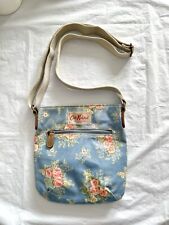 CATH KIDSTON Floral Crossbody Handbag Oilcloth/Antique Rose/Blue/Satchel/Bag