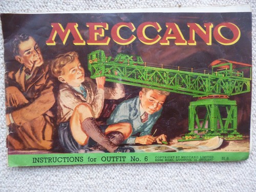 Vintage meccano sets from 1940 - sets,