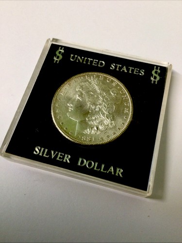 1881 silver dollar excellent - dollar,
