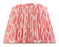 Lampshade Pink 14" Ikat Fabric