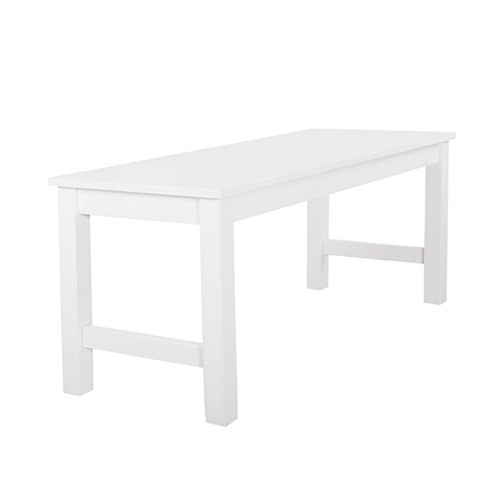 Long wooden bench - long,