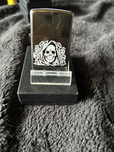 February 2011 black ice - black, zippo