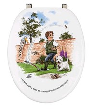 Funny novelty toilet seat - novelty, soft