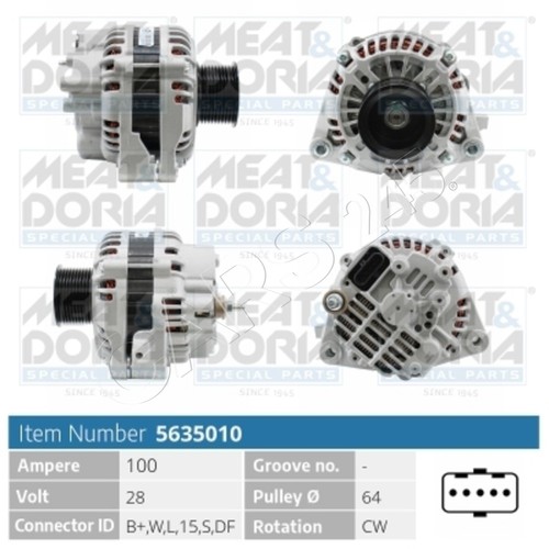 Alternator for alpina audi - alternator,