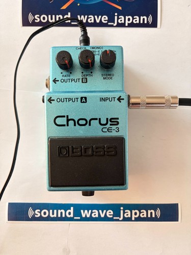 Boss chorus guitar - boss, ce-3