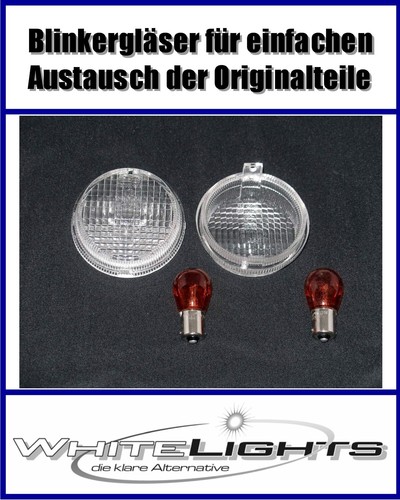 White blinker lenses honda - lenses,