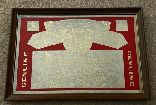 Vintage genuine budweiser - vintage,