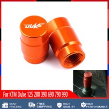 Orange Tyre Valve Air Dust
