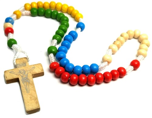 Wooden missionary rosary - 2x,
