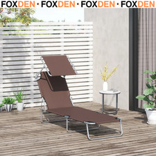 Garden Sun Lounger Outdoor