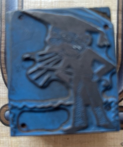 Vintage letterpress block - letterpress,