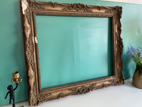 Antique picture frame 19th - antique,