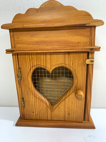 Vintage handcrafted wooden
