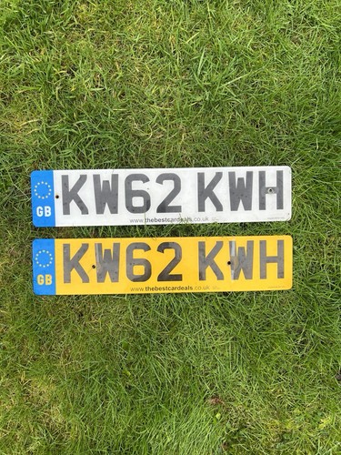 Kw62kwh personalised number - kw62kwh,