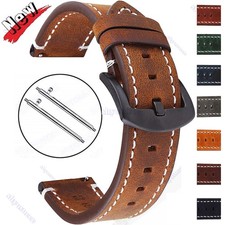 Leather Strap Watch Band For
