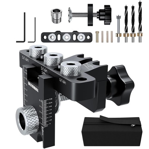 Self centering doweling jig - centering,