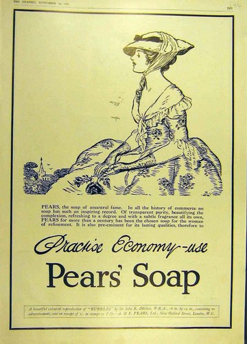 Original old antique - old, print