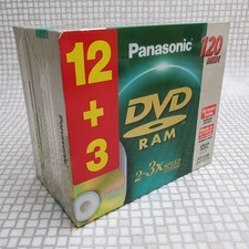 Panasonic DVD-RAM x15 Discs