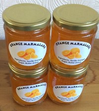 Orange marmalade 8oz jars - orange,