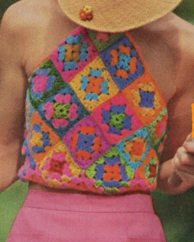 Crochet pattern pair iconic - of,