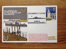 Zeebrugge Raid Anniversary,  British Forces  postmark 1973 Commemorative Cover