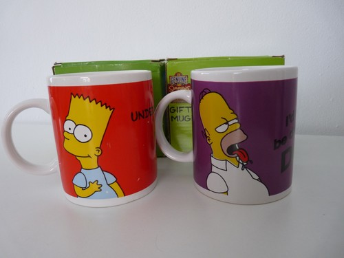 Vintage the simpsons mugs - vintage,