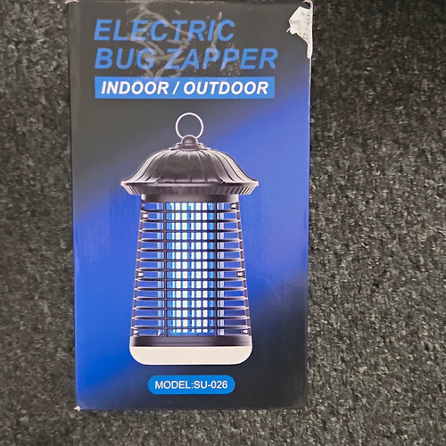 Electric bug zapper - bug, lantern