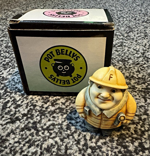 Pot bellys fireman firefighter - pot,