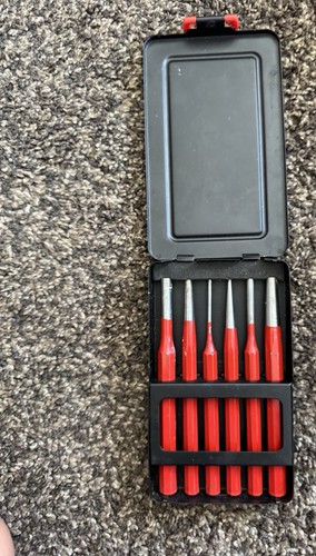 Powerfix profi pin punch - set, 6