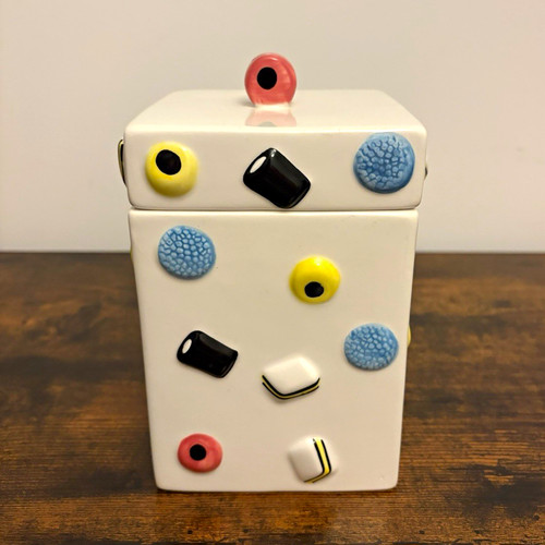 Vintage liquorice allsorts - liquorice,