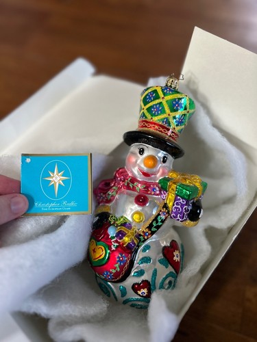 Christopher radko hand painted - christopher, hand-painted