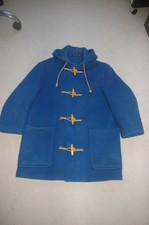 Gloverall Paddlng bear Duffel Coat Womens/Unisex blue VGC 