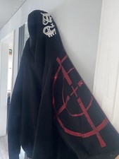 named collective mission hoodie black and red mens/womens