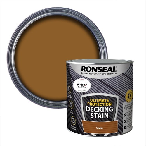 Ronseal decking stain exterior - ronseal,
