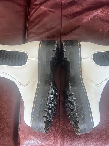 Doc martins large heel white - doc,